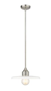 Paloma One Light Pendant in Brushed Nickel by Z-Lite Lighting