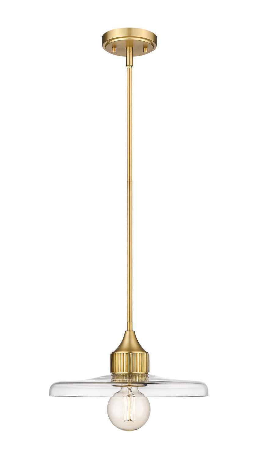Paloma One Light Pendant in Olde Brass by Z-Lite Lighting