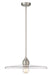 Paloma One Light Pendant in Brushed Nickel by Z-Lite Lighting