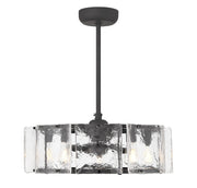 Genry LED Fan D'Lier in Matte Black