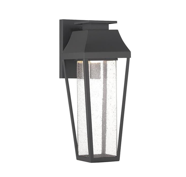 Brookline LED Outdoor Wall Lantern in Matte Black