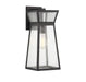 Millford One Light Outdoor Wall Lantern in Matte Black