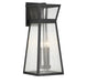 Millford Three Light Outdoor Wall Lantern in Matte Black