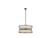 Joliet Six Light Pendant in Rumba