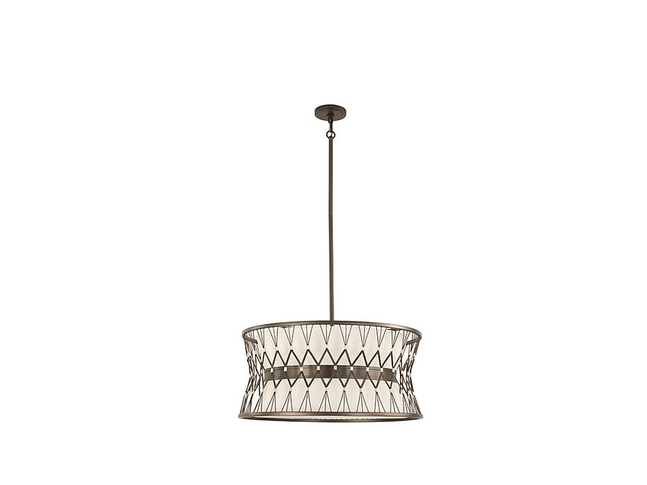 Joliet Six Light Pendant in Rumba