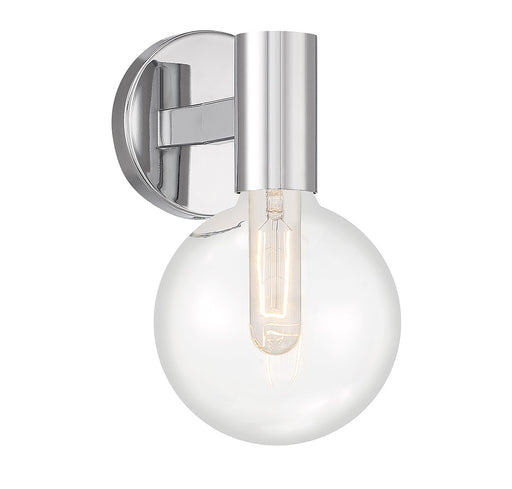 Wright One Light Wall Sconce in Chrome