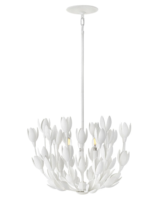 Flora LED Pendant in Textured Plaster by Hinkley Lighting