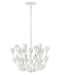Flora LED Pendant in Textured Plaster by Hinkley Lighting