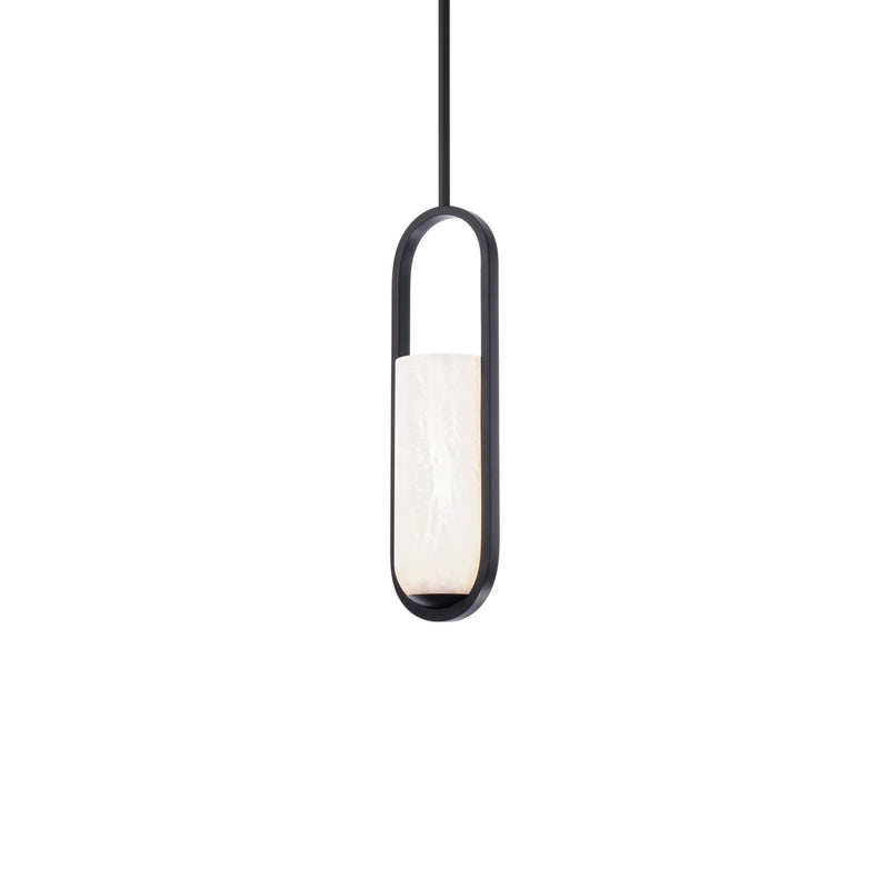 Rollins LED Mini Pendant in Black