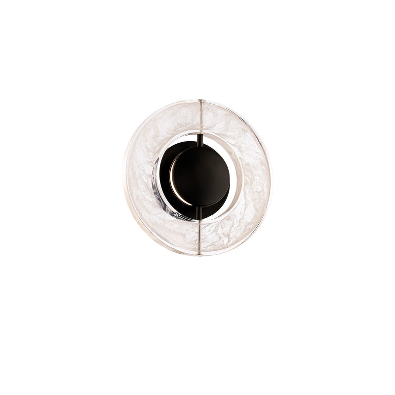 Cymbal LED Wall Sconce in Black