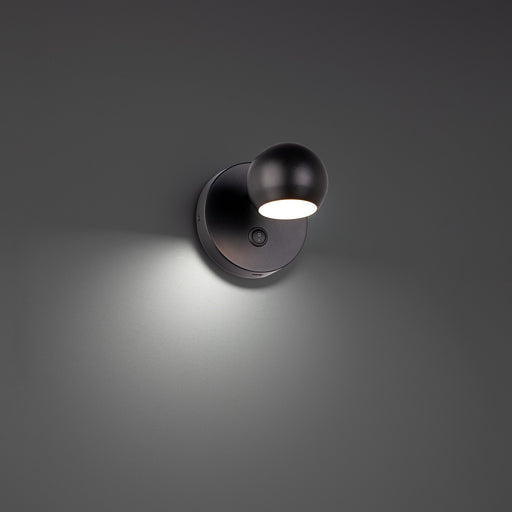 Duplex LED Bed Task Light in Black