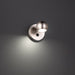 Duplex LED Bed Task Light in Brushed Nickel