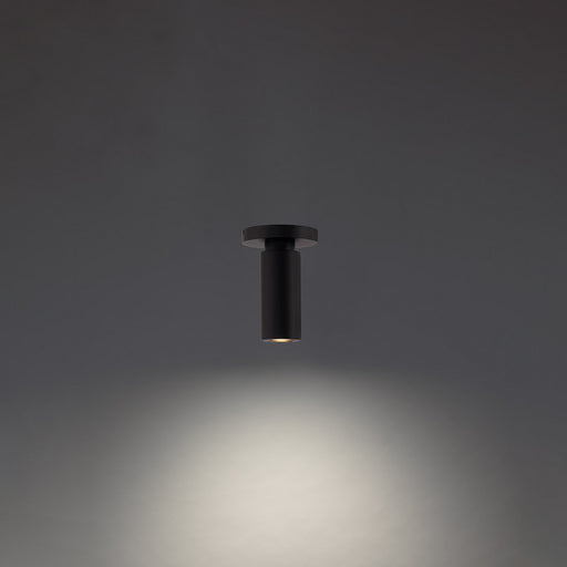 Caliber LED Outdoor Flush Mount in Black