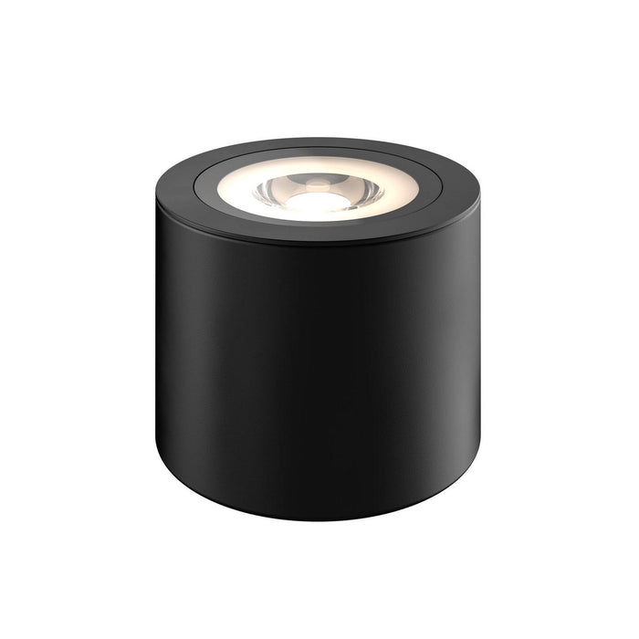 In-Ground Light /w Surface Mounted Can in Black