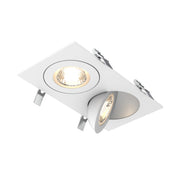 Double Recessed in White