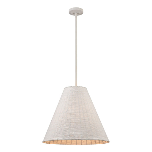 Sophie Three Light Pendant in White Coral