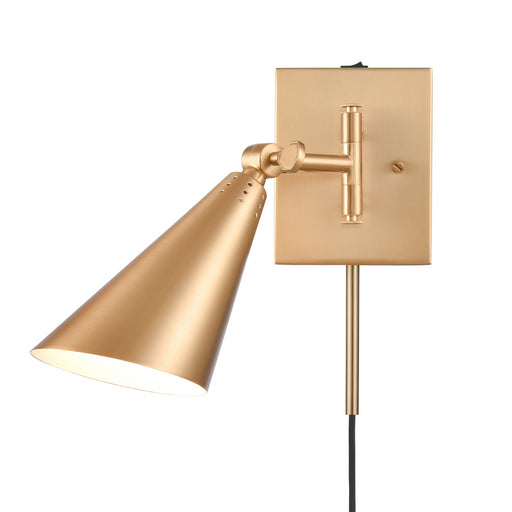 Whitmire One Light Wall Sconce in Brushed Gold