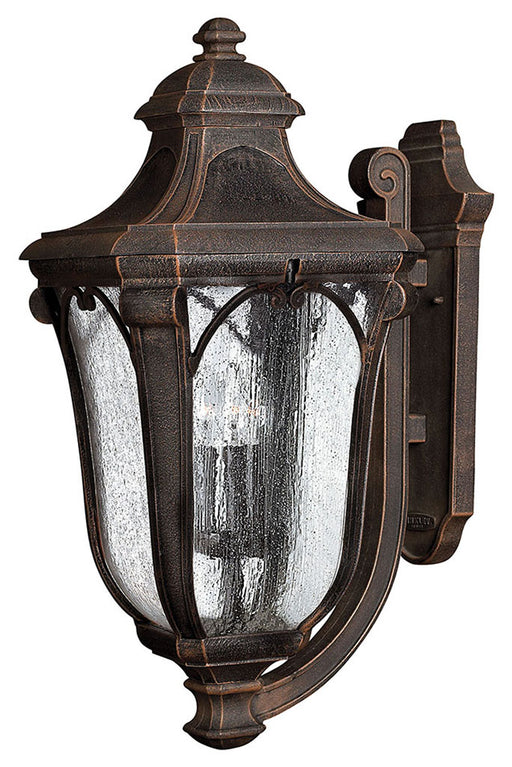 Trafalgar Large Wall Mount Lantern in Mocha