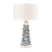 Habel One Light Table Lamp in White