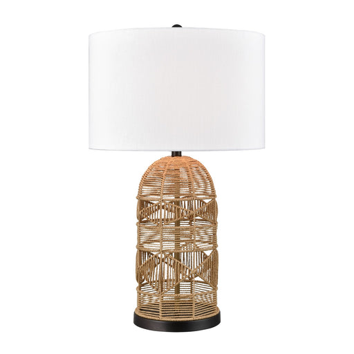 Peckham One Light Table Lamp in Brown