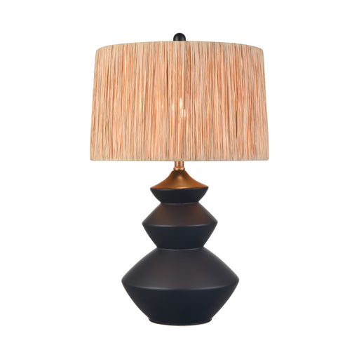 Lombard One Light Table Lamp in Black