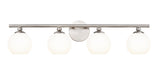 Neoma Four Light Vanity in Brushed Nickel by Z-Lite Lighting