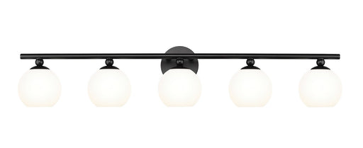 Neoma Five Light Vanity in Matte Black by Z-Lite Lighting