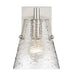 Analia One Light Wall Sconce in Brushed Nickel by Z-Lite Lighting