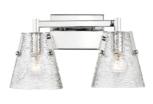Analia Two Light Vanity in Chrome by Z-Lite Lighting