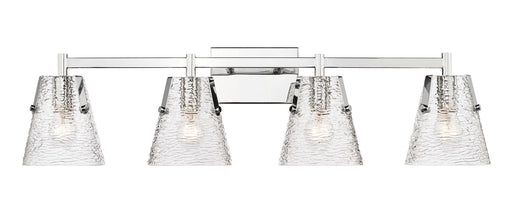 Analia Four Light Vanity in Chrome by Z-Lite Lighting