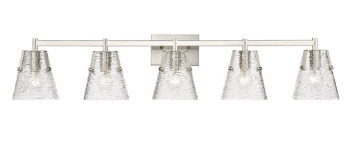 Analia Five Light Vanity in Brushed Nickel by Z-Lite Lighting