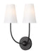 Shannon Two Light Wall Sconce in Matte Black by Z-Lite Lighting