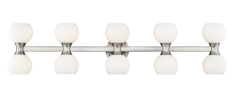 Artemis Ten Light Vanity in Brushed Nickel by Z-Lite Lighting