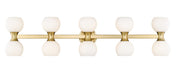 Artemis Ten Light Vanity in Modern Gold by Z-Lite Lighting