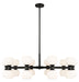 Artemis 20 Light Chandelier in Matte Black by Z-Lite Lighting