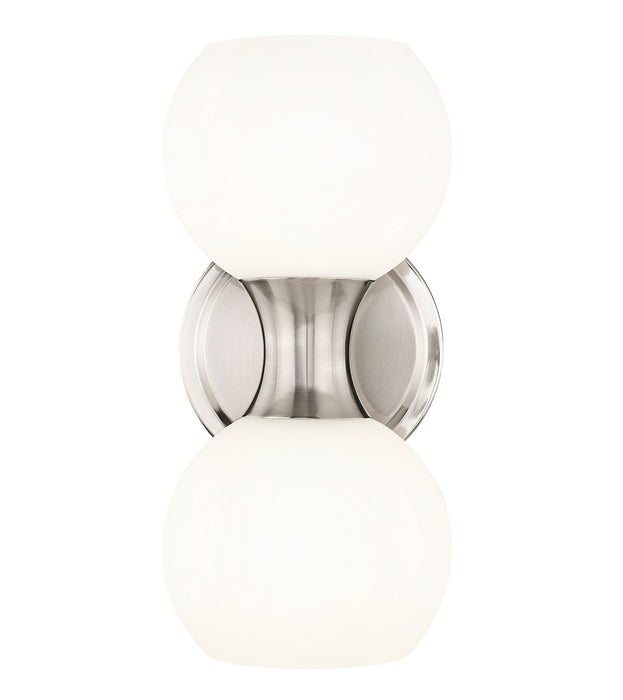 Artemis Two Light Wall Sconce in Brushed Nickel by Z-Lite Lighting