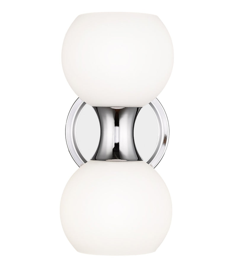 Artemis Two Light Wall Sconce in Chrome by Z-Lite Lighting