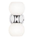 Artemis Two Light Wall Sconce in Chrome by Z-Lite Lighting