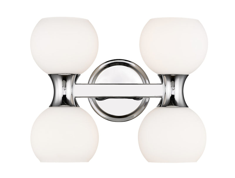 Artemis Four Light Vanity in Chrome by Z-Lite Lighting