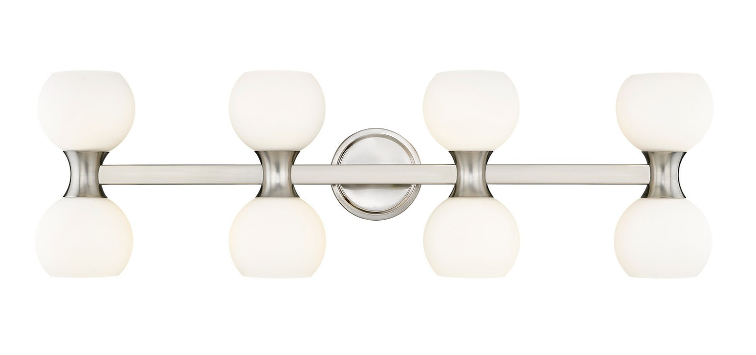 Artemis Eight Light Vanity in Brushed Nickel by Z-Lite Lighting