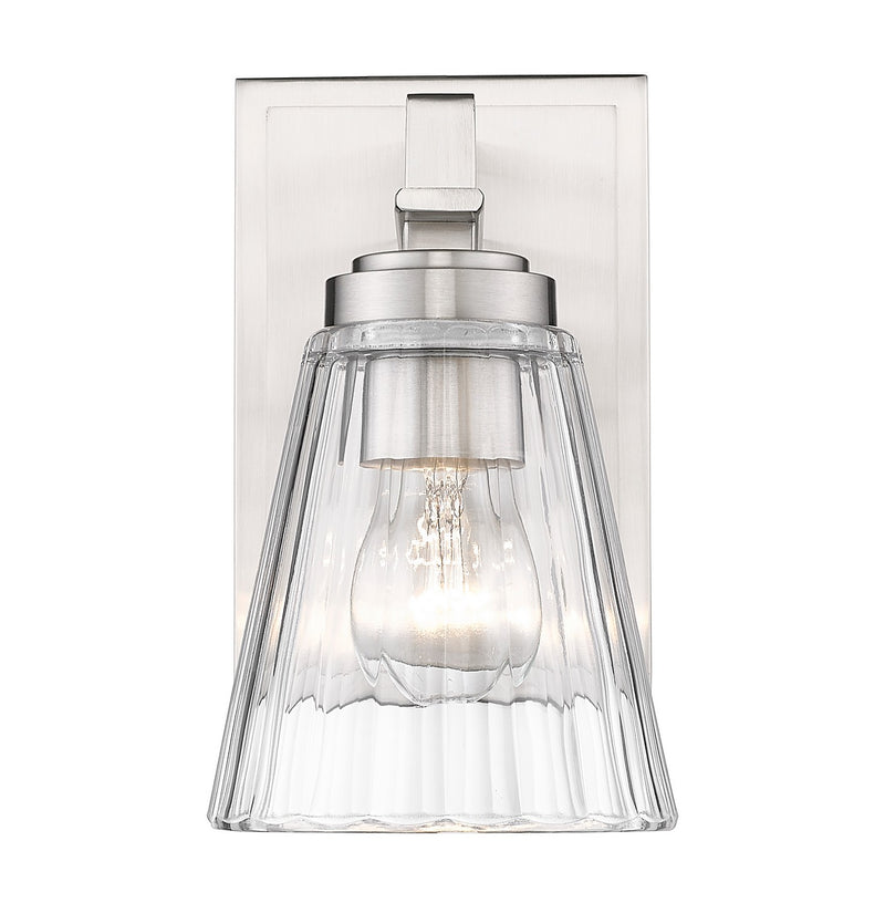 Lyna One Light Wall Sconce in Brushed Nickel by Z-Lite Lighting