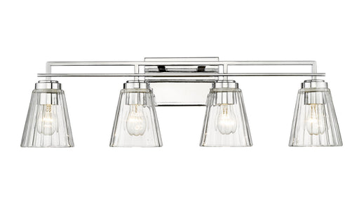 Lyna Four Light Vanity in Chrome by Z-Lite Lighting