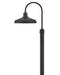 Forge LED Post Top or Pier Mount Lantern in Black by Hinkley Lighting