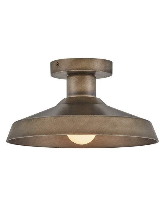 Forge LED Flush Mount in Burnished Bronze by Hinkley Lighting
