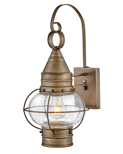 Cape Cod LED Wall Mount Lantern in Burnished Bronze by Hinkley Lighting