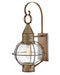 Cape Cod LED Wall Mount Lantern in Burnished Bronze by Hinkley Lighting