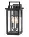 Winthorpe LED Wall Mount Lantern in Black by Hinkley Lighting