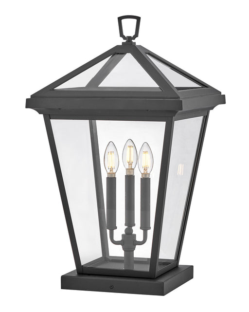 Alford Place LED Pier Mount Lantern in Museum Black by Hinkley Lighting