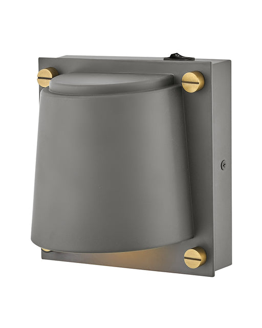 Scout LED Wall Sconce in Dark Matte Grey by Hinkley Lighting