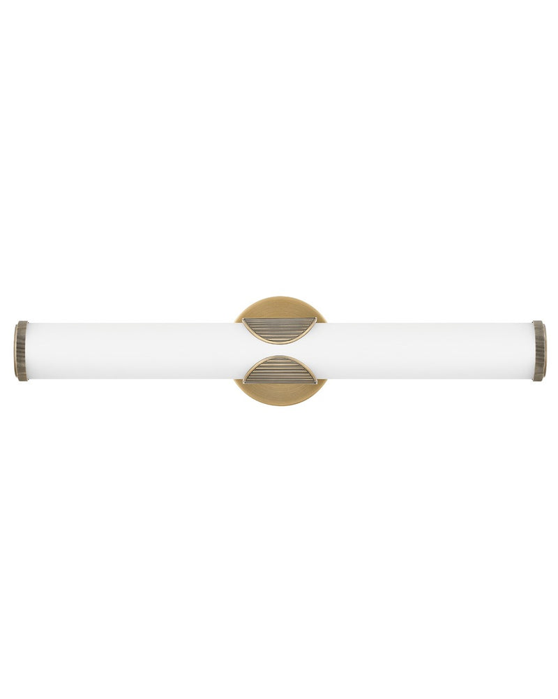 Femi LED Vanity in Lacquered Brass by Hinkley Lighting